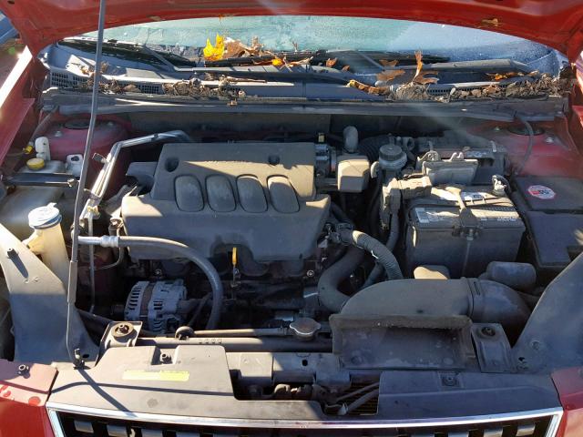 3N1AB61E09L687544 - 2009 NISSAN SENTRA 2.0 RED photo 7