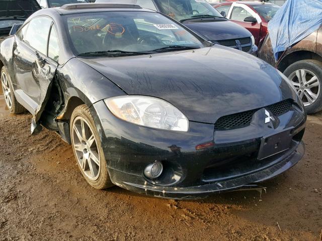 4A3AK64F18E032984 - 2008 MITSUBISHI ECLIPSE SE BLACK photo 1