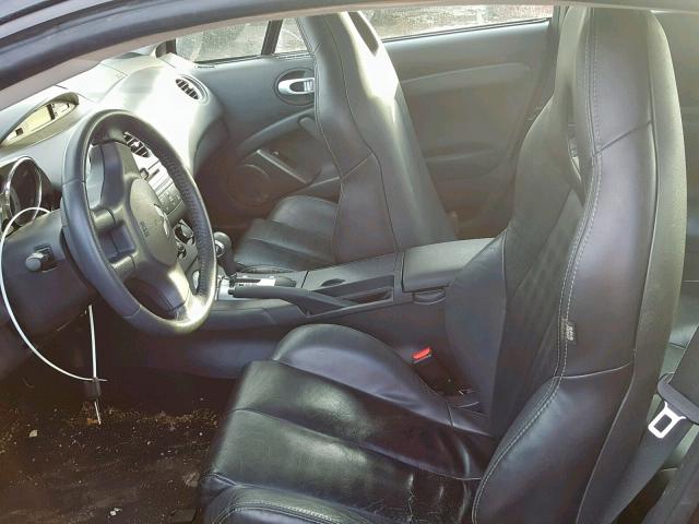 4A3AK64F18E032984 - 2008 MITSUBISHI ECLIPSE SE BLACK photo 5