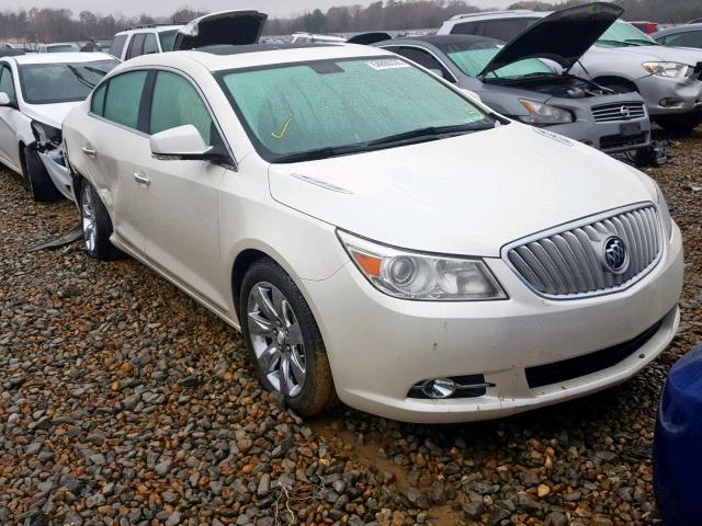 1G4GE5ED6BF238441 - 2011 BUICK LACROSSE C WHITE photo 1