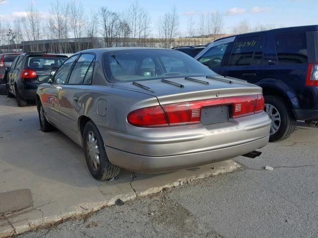 2G4WB55K611200135 - 2001 BUICK REGAL LS GOLD photo 3