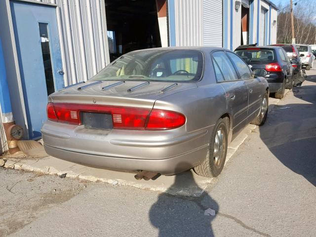 2G4WB55K611200135 - 2001 BUICK REGAL LS GOLD photo 4