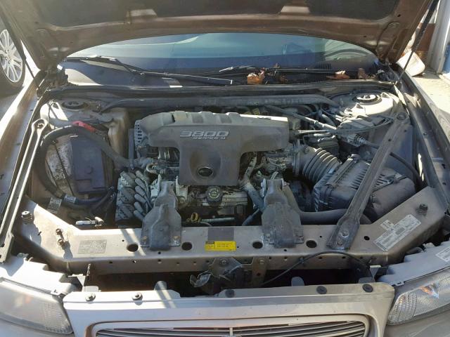 2G4WB55K611200135 - 2001 BUICK REGAL LS GOLD photo 7