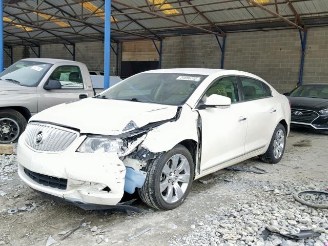 1G4GD5E34CF136373 - 2012 BUICK LACROSSE P WHITE photo 2