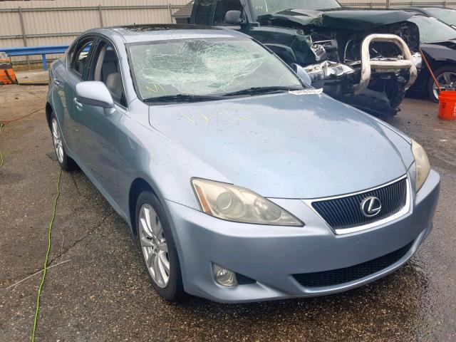 JTHCK262572008832 - 2007 LEXUS IS 250 BLUE photo 1