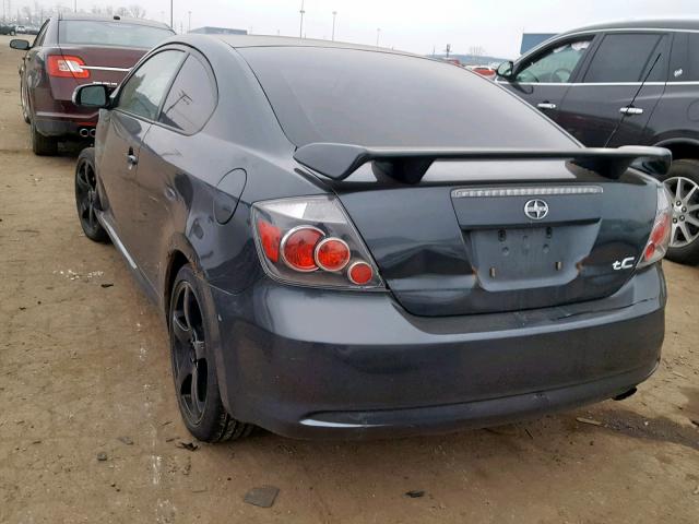 JTKDE167890285419 - 2009 TOYOTA SCION TC ნაცრისფერი ფოტო 3