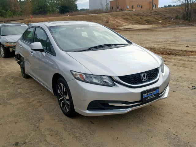 19XFB2F82DE277209 - 2013 HONDA CIVIC EX SILVER photo 1