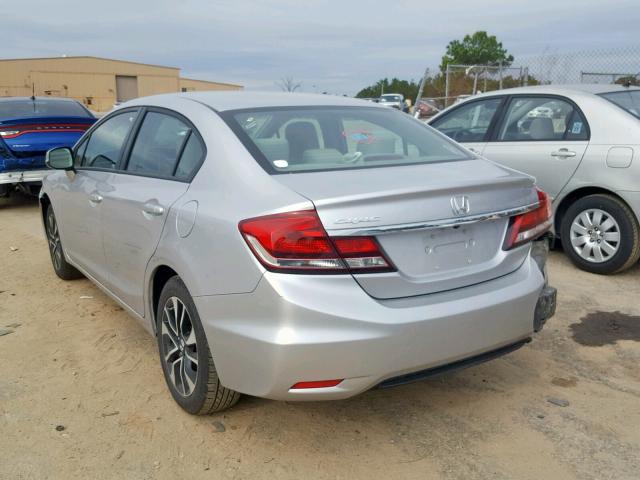 19XFB2F82DE277209 - 2013 HONDA CIVIC EX SILVER photo 3