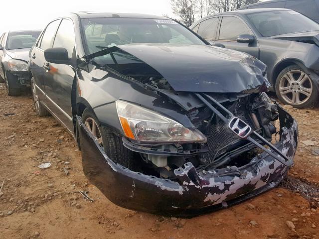 1HGCM66583A023825 - 2003 HONDA ACCORD BLACK photo 1