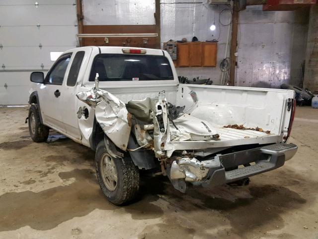 1GCDT199878163233 - 2007 CHEVROLET COLORADO WHITE photo 3