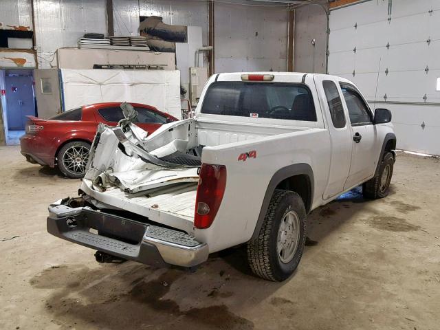 1GCDT199878163233 - 2007 CHEVROLET COLORADO WHITE photo 4