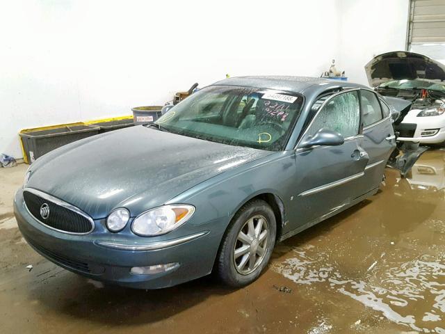 2G4WD582961103525 - 2006 BUICK LACROSSE C BLUE photo 2