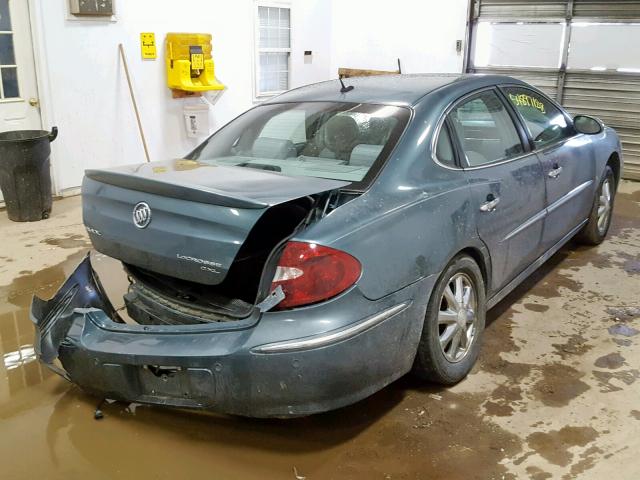 2G4WD582961103525 - 2006 BUICK LACROSSE C BLUE photo 4