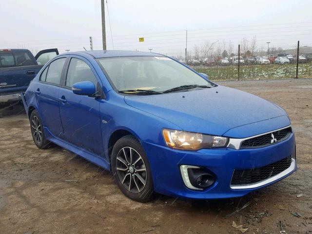 JA32U2FU5HU007385 - 2017 MITSUBISHI LANCER ES BLUE photo 1