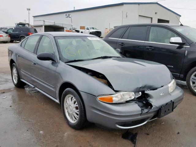 1G3NL52F13C268988 - 2003 OLDSMOBILE ALERO GL GRAY photo 1