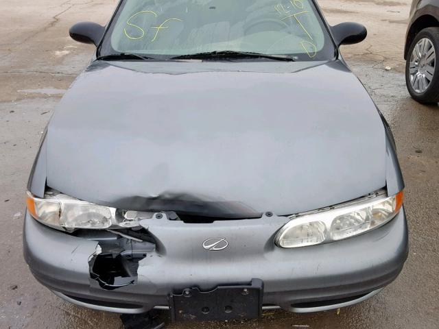 1G3NL52F13C268988 - 2003 OLDSMOBILE ALERO GL GRAY photo 7