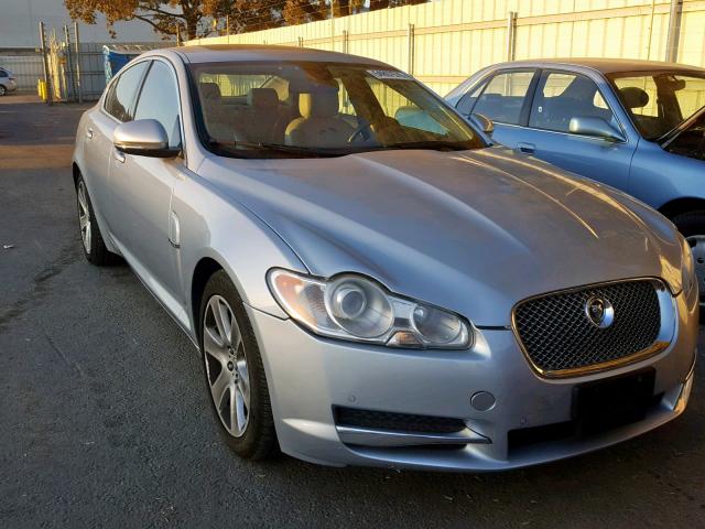 SAJWA0FA3AHR56357 - 2010 JAGUAR XF LUXURY SILVER photo 1