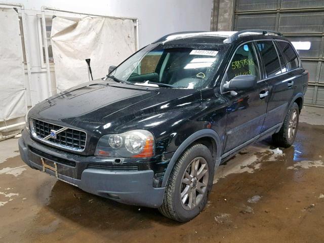 YV1CZ911651139740 - 2005 VOLVO XC90 T6 BLACK photo 2