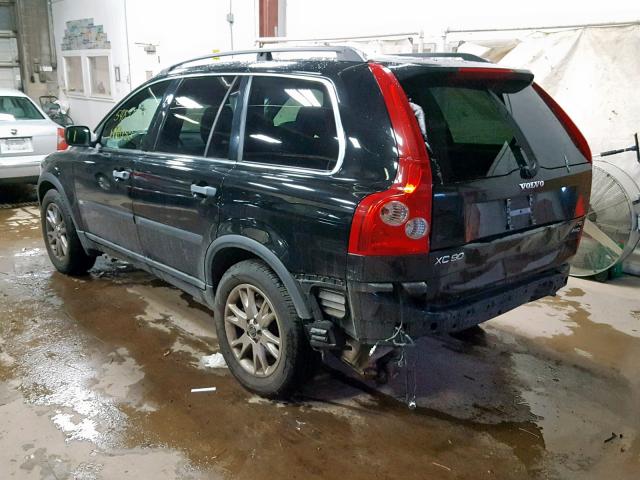 YV1CZ911651139740 - 2005 VOLVO XC90 T6 BLACK photo 3