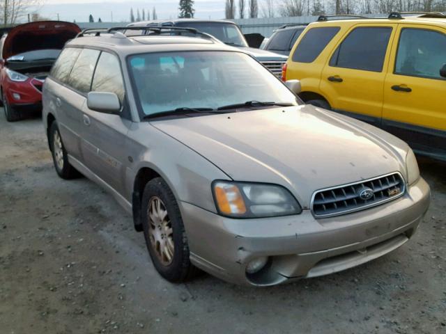 4S3BH806837620921 - 2003 SUBARU LEGACY OUT TAN photo 1