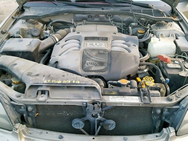 4S3BH806837620921 - 2003 SUBARU LEGACY OUT TAN photo 7