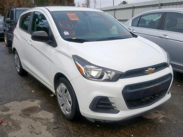 KL8CB6SA2GC570454 - 2016 CHEVROLET SPARK LS WHITE photo 1