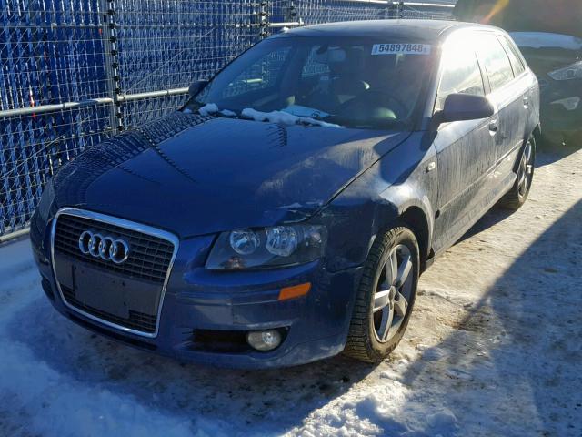 WAUNF78P56A072682 - 2006 AUDI A3 2.0 PRE BLUE photo 2