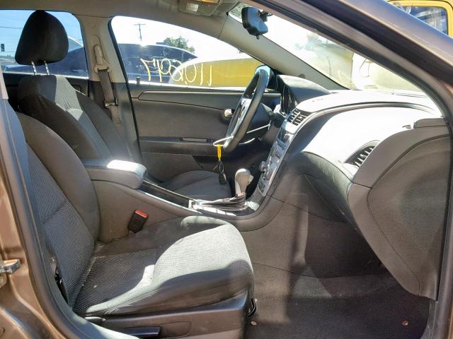 1G1ZC5E09CF290981 - 2012 CHEVROLET MALIBU 1LT GRAY photo 5