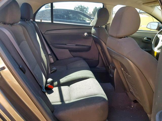 1G1ZC5E09CF290981 - 2012 CHEVROLET MALIBU 1LT GRAY photo 6