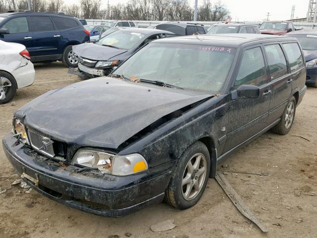 YV1LW61J3Y2717105 - 2000 VOLVO V70 BASE BLACK photo 2