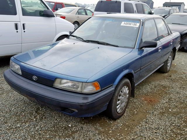 4T1SV24E3MU356092 - 1991 TOYOTA CAMRY BLUE photo 2