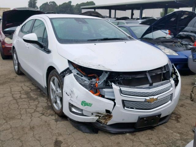 1G1RH6E46EU174498 - 2014 CHEVROLET VOLT WHITE photo 1