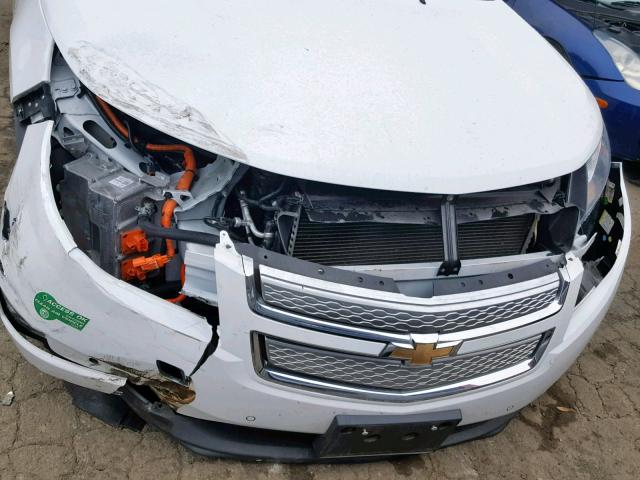 1G1RH6E46EU174498 - 2014 CHEVROLET VOLT WHITE photo 9