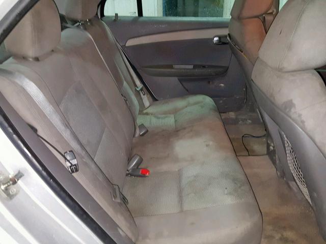 1G1ZB5E05CF300859 - 2012 CHEVROLET MALIBU LS ვერცხლისფერი ფოტო 6