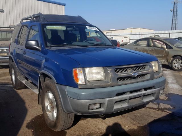 5N1ED28T51C545689 - 2001 NISSAN XTERRA XE BLUE photo 1