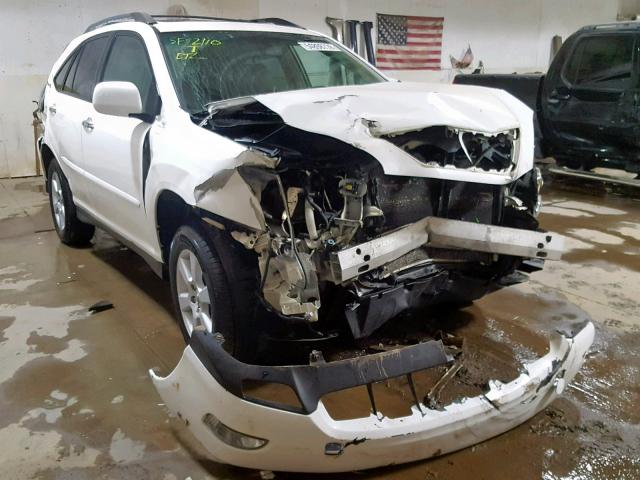 2T2HK31U98C055477 - 2008 LEXUS RX 350 WHITE photo 1