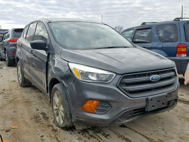 1FMCU0F7XHUB60263 - 2017 FORD ESCAPE S GRAY photo 1