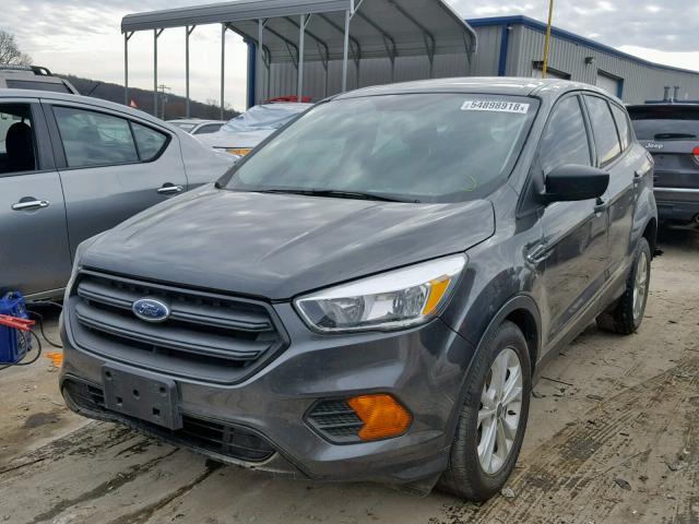 1FMCU0F7XHUB60263 - 2017 FORD ESCAPE S GRAY photo 2