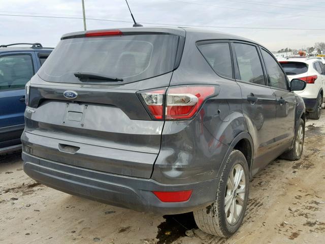 1FMCU0F7XHUB60263 - 2017 FORD ESCAPE S GRAY photo 4