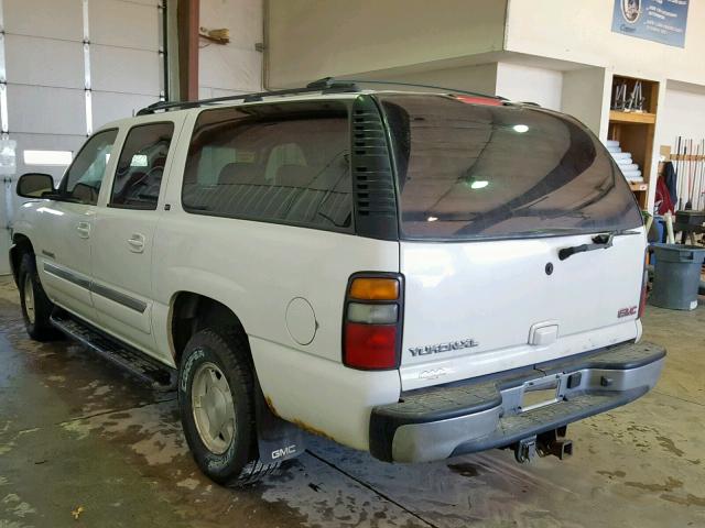 1GKFK16ZX5J204827 - 2005 GMC YUKON XL K WHITE photo 3