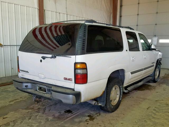 1GKFK16ZX5J204827 - 2005 GMC YUKON XL K WHITE photo 4