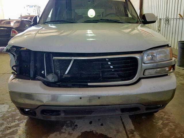 1GKFK16ZX5J204827 - 2005 GMC YUKON XL K WHITE photo 7