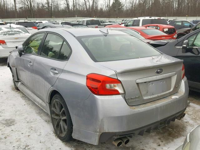 JF1VA1B61J9825249 - 2018 SUBARU WRX SILVER photo 3