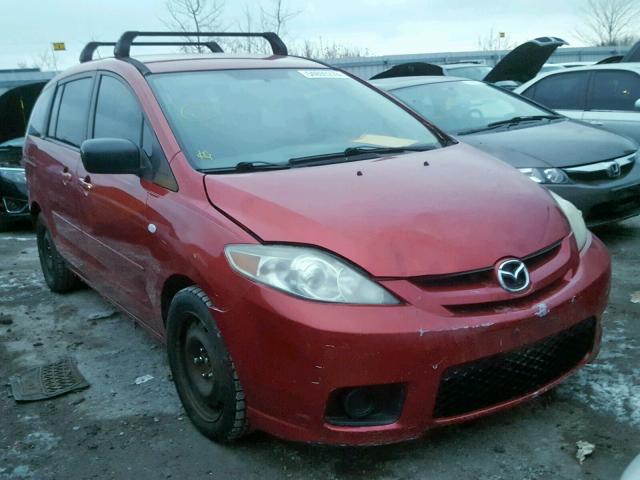 JM1CR293260116403 - 2006 MAZDA 5 RED photo 1