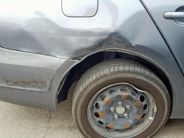 3VW2K7AJ1BM357736 - 2011 VOLKSWAGEN JETTA BASE Մոխրագույն լուսանկար 9