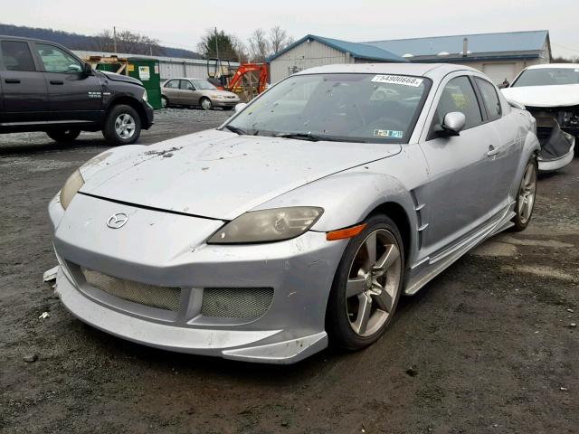 JM1FE173X40129807 - 2004 MAZDA RX8 SILVER photo 2