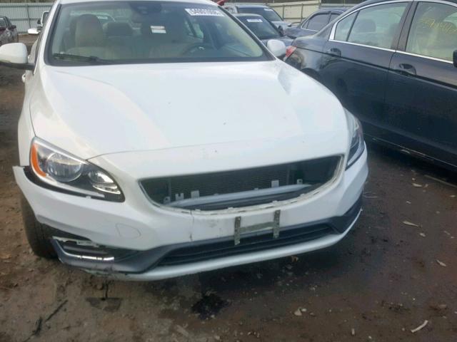 YV1612FH3E2277070 - 2014 VOLVO S60 T5 WHITE photo 9