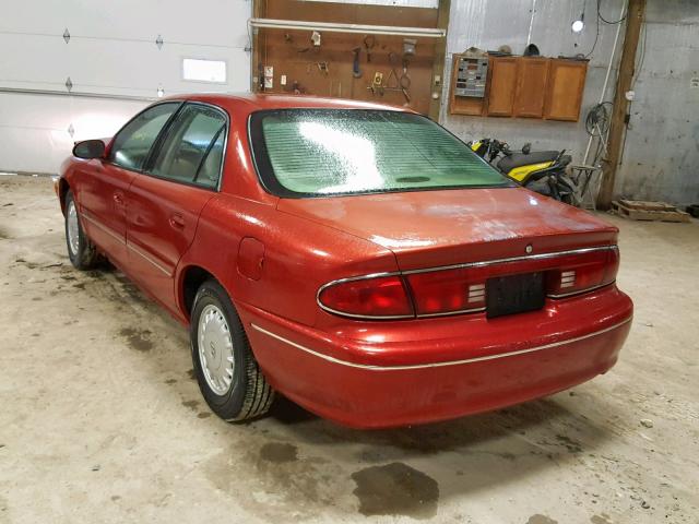 2G4WS52M6W1578534 - 1998 BUICK CENTURY CU RED photo 3