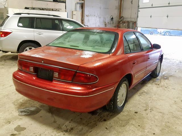 2G4WS52M6W1578534 - 1998 BUICK CENTURY CU RED photo 4