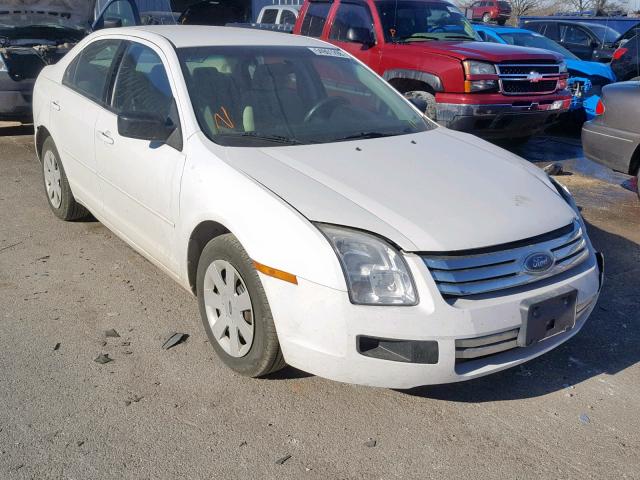 3FAHP06Z87R277922 - 2007 FORD FUSION S WHITE photo 1